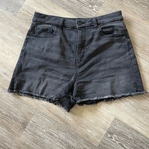 American Eagle Black Curvy Mom Short Size 10